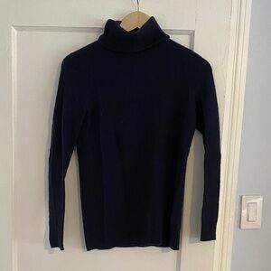 Bloomingdale's Navy Cashmere Knit
